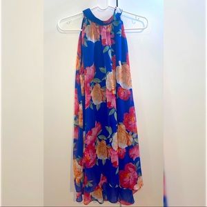 Beautiful size 12 Midi Dress with flowers